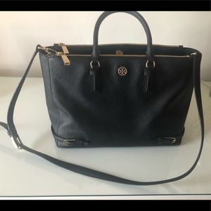 Tory Burch Robinson Leather Tote